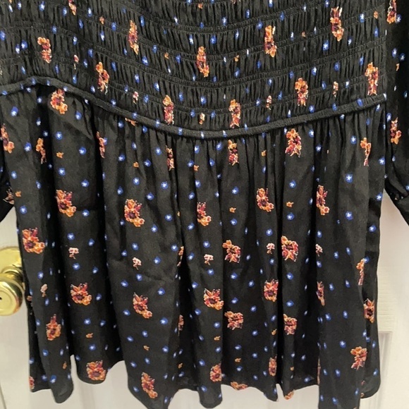 Free People Square Neck Mini Dress Size SP - Picture 10 of 17